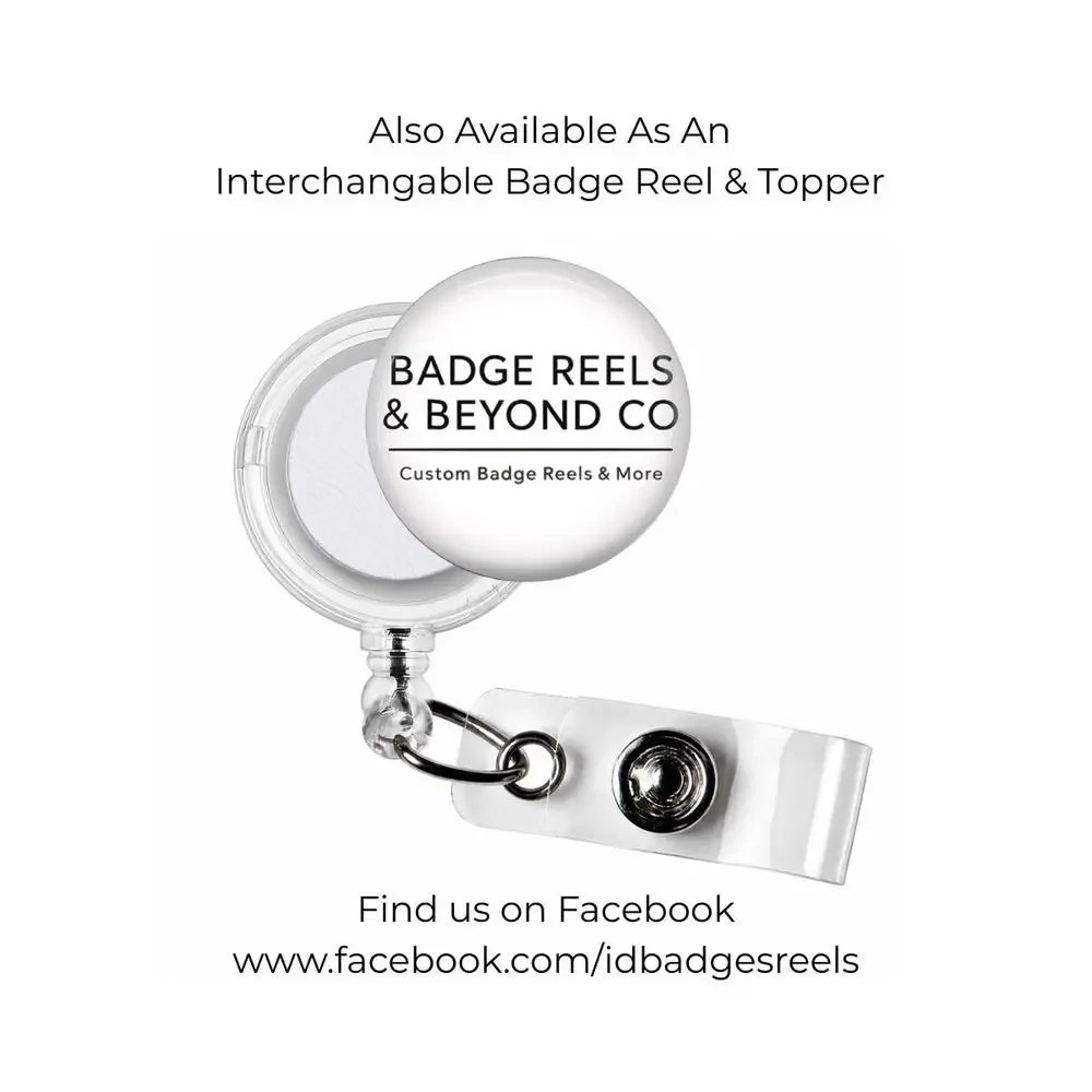 Registered Nurse Badge Reel Chaos Coordinator Nurse Life Funny RN Nursing Gift